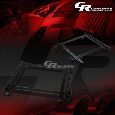 FOR 02-06 ACURA RSX DC5 RACING/BUCKET SEATS BASE MOUNTING BRACKET TRACK RAILS - Image 1 of 4