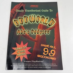 Oddworld Abe’s Oddysee by BradyGames Staff (1997) Excellent Condition! - Foto 1 di 16