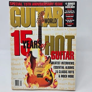Guitar World Magazine May 1995 15th Anniversary Issue Metallica Van Halen REM - Imagen 1 de 4