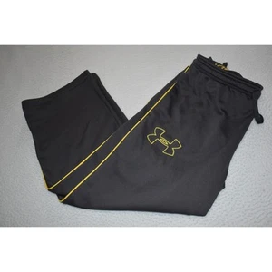 Under Armour Gym Pants Mens Size Medium Short Length With Pockets Gray Polyester - Picture 1 of 6