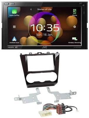 JVC DAB MP3 2DIN Bluetooth USB Autoradio für Subaru Forester ab 2015 - Bild 1 von 4