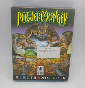 PowerMonger - Jeu PC Big Box - Disquette 3"1/2 & 5"1/4 - Bullfrog - Picture 1 of 6