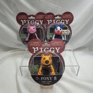 Piggy Series 1 Set Clowny Piggy Foxy New Sealed Factory Mib - Picture 1 of 1