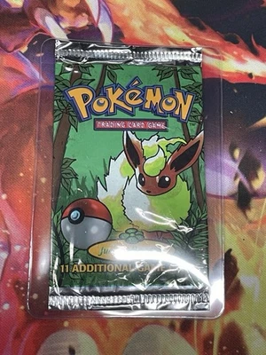 Набор бустеров Pokemon TCG Jungle открытый/пустой Flareon - Изображение 1 из 4