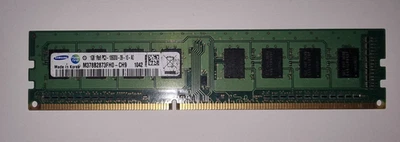 1GB SAMSUNG DDR3 RAM 1Rx8 DIMM PC3-10600U-09-10-A0 1333MHz - Image 1 of 3