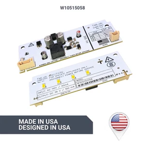 New design of W10515058 Refrigerator LED Light Driver replacement board - Picture 1 of 10