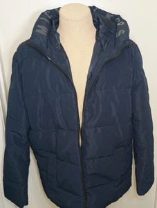 NEU Michael Kors Puffer Mantel Winter Kapuze Herren Midnight Blue L Travel Engineered - Bild 1 von 7