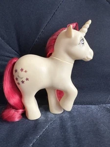 My Little Pony MEXICAN Moondancer HTF Unicorn Red Vintage 80's G1 Auriken Mexico - Picture 1 of 11
