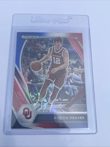 2021 Panini Prizm DP Austin Reaves Red White Blue Prizm Refractor Rookie RC - Picture 1 of 6