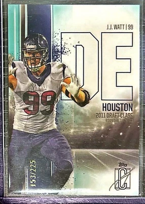 2024 Topps Signature Class - Veterans Base Cromo Variaciones J.J. Watt... Foto 1 de 3