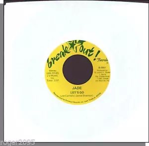 Jade - Let's Go + Cheer Up - 1981 7" 45 RPM Single! Break Out Records #B-0001 - Foto 1 di 3