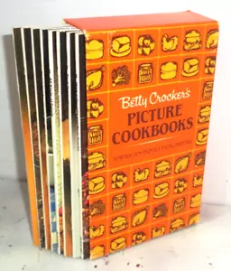 1982 Golden Betty Crocker Picture Cook Books Boxed Set ~ Hauptaufenthalte, Desserts + - Bild 1 von 4