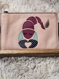 Anthropologie Miss Albright Zodiac Scorpio You Are So Daring! Clutch Embroidered - Picture 1 of 8