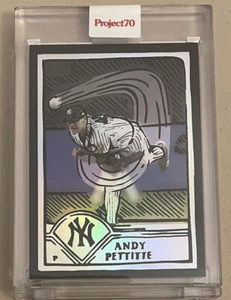 2003 Andy Pettitte Topps Project70® #289 by Joshua Vides🔥RAINBOW FOIL #24/70🔥 - Picture 1 of 4
