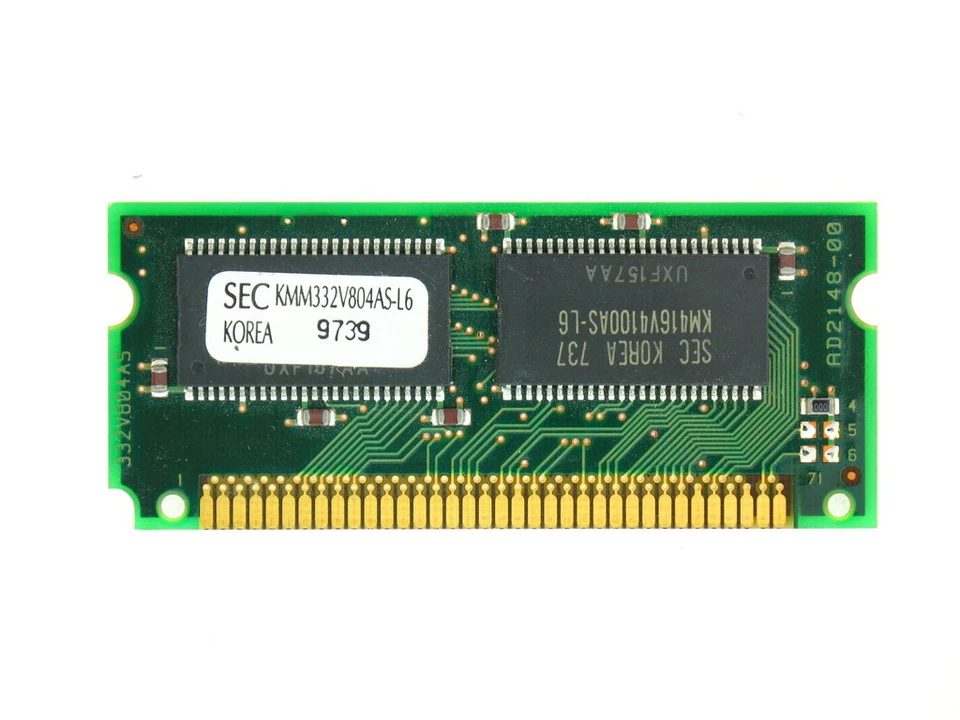KMM332V804AS-L6 Samsung 32MB SODIMM Memory for IBM ThinkPad 701CS Laptop - Image 1 of 1