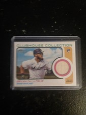 Bryan De La Cruz RC 2022 Heritage High Number Clubhouse Collection Relic #CCR-BD