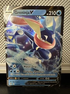 Holo Greninja V 073/264 Ultra Rare Fusion Strike Pokemon TCG - Picture 1 of 4