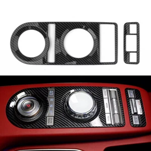 Für Genesis GV70 2022-2023 Carbon Fiber Style Center Control Panel Cover Trim - Bild 1 von 6