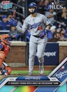 2024 Topps NOW Rainbow RC Multi-HR Postseason Game 10.18.24 ANDY PAGES Digital - Picture 1 of 1
