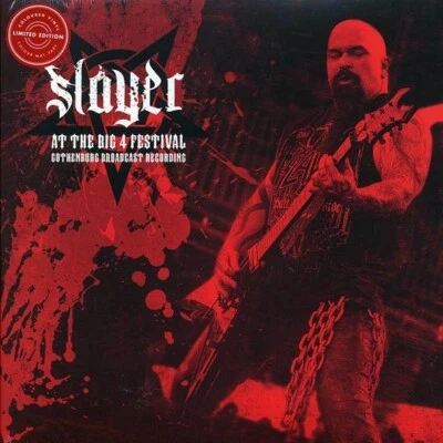 Slayer - At The Big 4 Festival: Gothenburg Broadcast Recording LP - Image 1 of 2