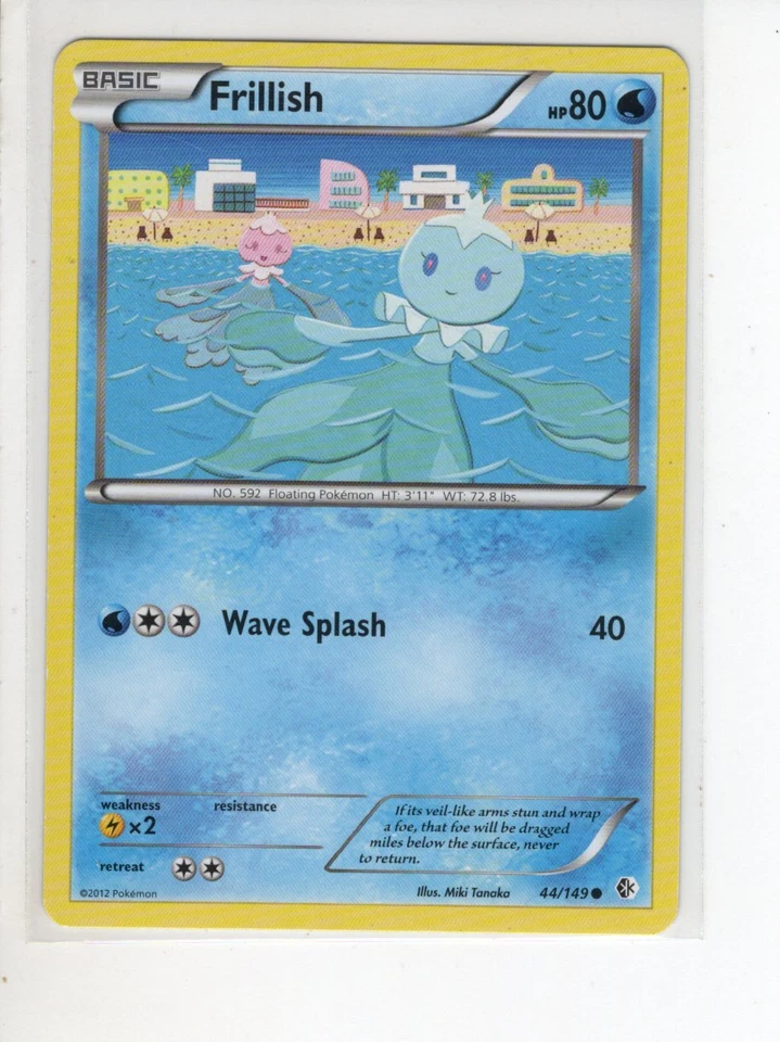 FRILLISH BOUNDARIES CROSSED SET POKEMON CARD 44/149 LP - Image 1 of 1