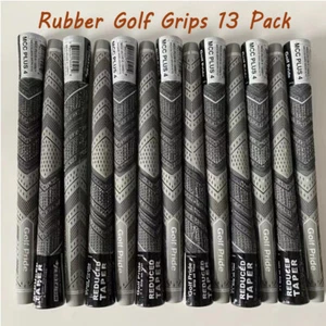 13 PCS Premium Rubber Golf Grips Anti-Slip Stability/Cord Rubber/Golf Club Grips - Picture 1 of 7