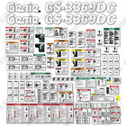 Fits Genie Gs 3669Dc Decal Kit Scissor Lift Replacement Stickers   3M Vinyl