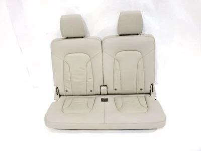 Asiento tercera fila beige crema OEM 2013 Audi Q7 Foto 1 de 4