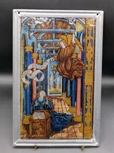 Vintage MFA Boston Glassmasters Replik Buntglas Sonnenfänger, Verkündigung - Bild 1 von 11