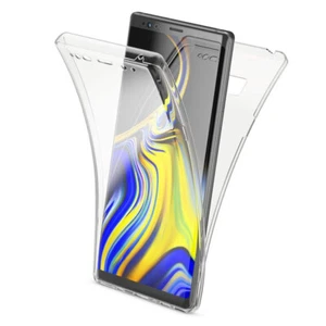 For Samsung Galaxy Note 9 - Full Protect Clear Shockproof Bumper Gel Case Cover - Picture 1 of 3