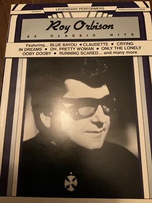 Рой Орбисон 1987 песенник 24 классические хиты легендарные исполнители ноты новый - Изображение 1 из 2
