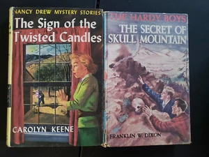 [Lot of 2] Nancy Drew & Hardy Boys Mystery Vintage HC - 1933/1948 - Keene/Dixon - Picture 1 of 5