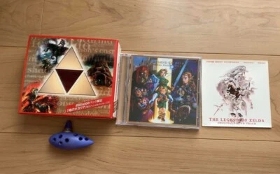 The Legend Of Zelda Ocarina Time Original Soundtrack CD Limited Nintendo 1998 - Photo 1/4