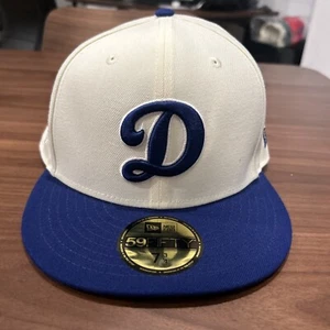 New Era 59FIFTY LA Dodgers Retro D Fitted Cap 1988 World Series 7 5/8  & 7 3/4 - Picture 1 of 8