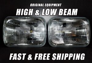OE Front Halogen Headlight Bulb For Ford E-250 Econoline 1979-2002 Low & High x2