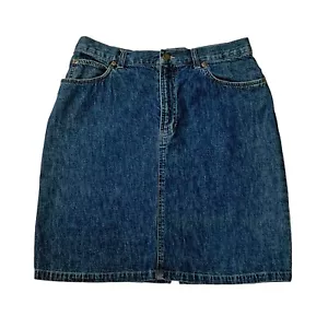 Jones New York Sport, 5 Taschen Jeansrock mit Heckschlitz, Größe 12 - Bild 1 von 4