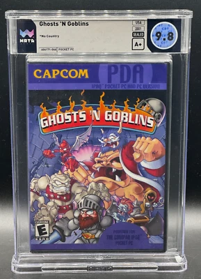 Ghosts 'N Goblins PC CD-ROM Compaq IPAQ Pocket PDA Sealed New WATA 9.8 A+ - Image 1 of 2