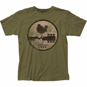 WOODSTOCK 1969 MUSIC ART FESTIVAL GUITAR CONCERT BAND ROCK TEE T SHIRT S-2XL - Picture 1 of 1