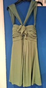 Bill Levkoff formal dress above knee Green Size 12 - Picture 1 of 7