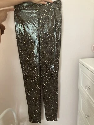 Versace Pantalón Animal Print Flaco Foto 1 de 4