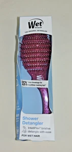 Nassbürste Dusche Haarentwirrer - Exklusiv Ultra Soft Pink Glitzer - Bild 1 von 2