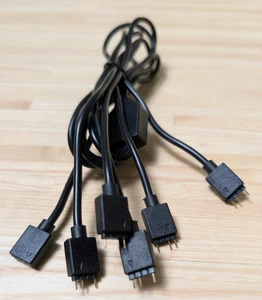 Cooler Master ARGB Splitter Cable - Support 3-pin Addressable RGB Devices - Picture 1 of 1