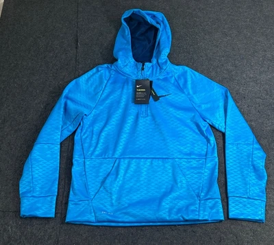 Nike Boys Dri-Fit -  NWT Therma Fit Hoodie Blue Size XL  Excellent Condition! - Image 1 of 4
