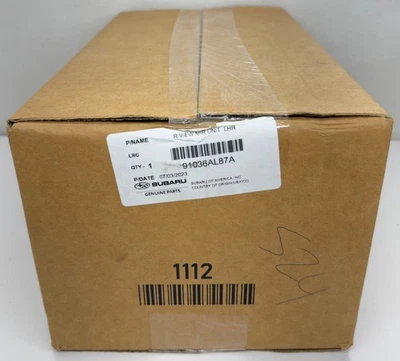 SUBARU 91036AL87A Side Mirror Unit LHR Door Mirror Outback Legacy OEM NEW - Image 1 of 3