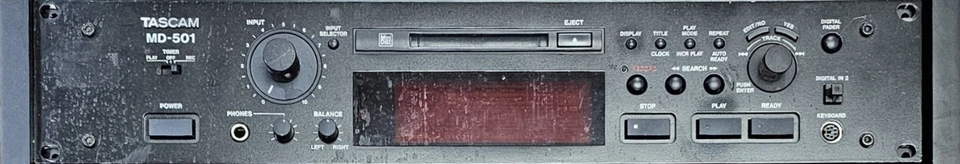 Tascam MD-501 MiniDisc Player & Recorder - Image 1 of 1