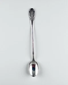 Rogers Sterling Silver Bridal Veil Infant Feeding Spoon 5 3/8” - Picture 1 of 16