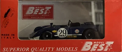 Best 1/43 9225 Porsche 908/2 Flunder #29 24h Le Mans 1970 Linge Williams McQueen Foto 1 de 4