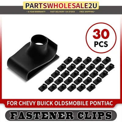 30Pcs Phosphate Extruded U-Nut 5/16"-18 Screw for Chevy Buick Pontiac Oldsmobile - Image 1 of 4