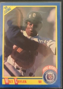 1990 SCORE #583 Milt Cuyler Rookie Detroit Tigers - Picture 1 of 2