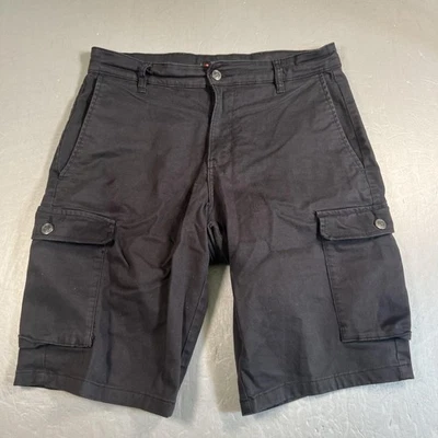 Pantalones Cortos Carga Airwalk De Colección Para Hombres 30 Negros Multi Bolsillo Patín Ropa de Calle Foto 1 de 4